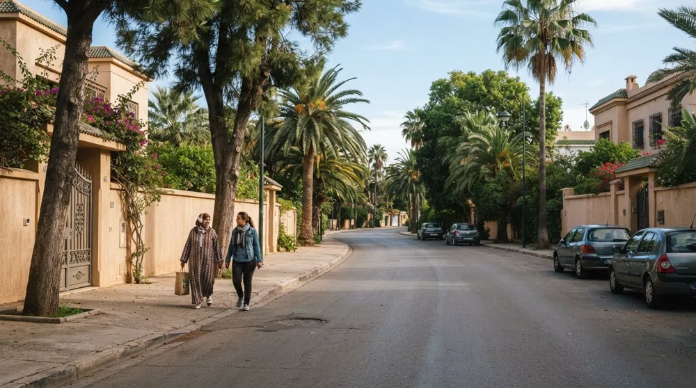 Oasis, Casablanca: the quiet quarter that keeps its own rhythm