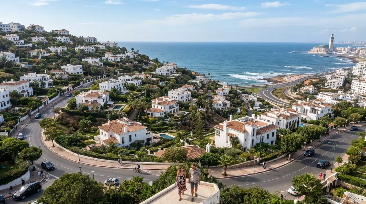 Anfa, Casablanca: the city’s quiet hill of villas, parks and sea air